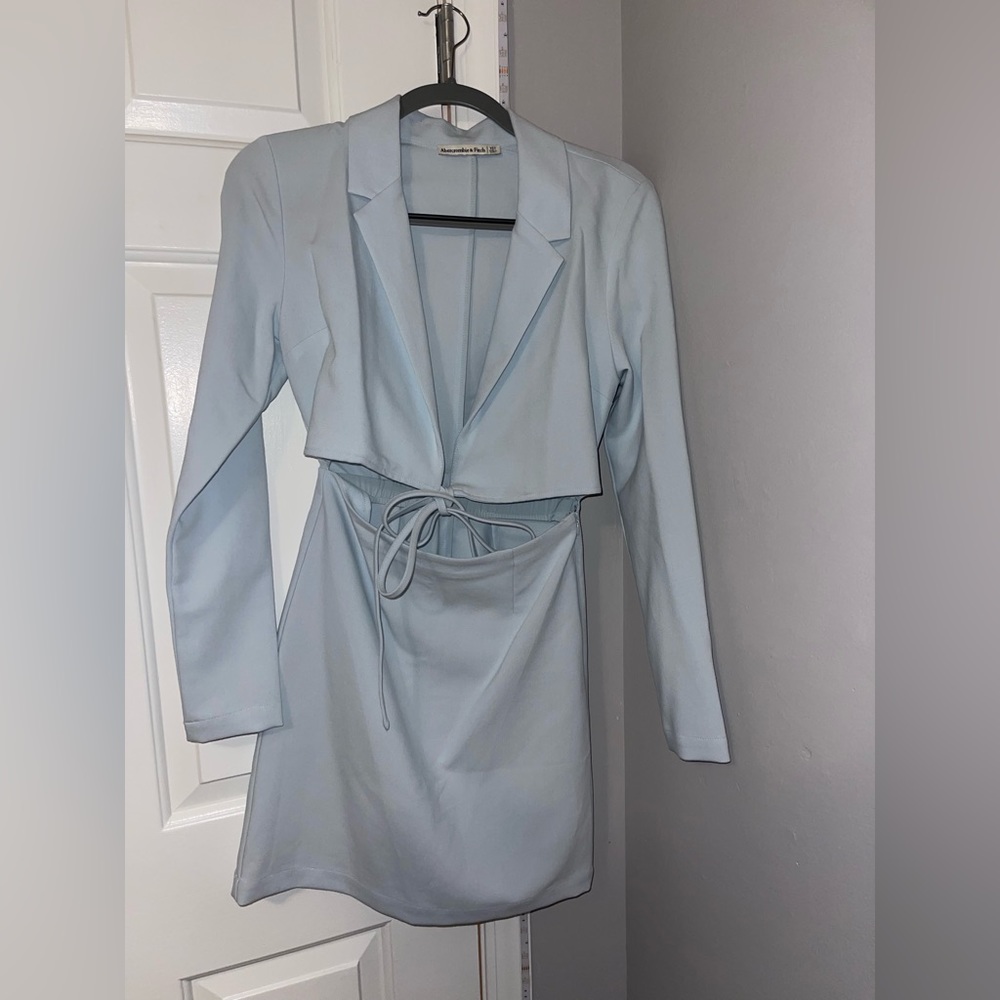 Blue Abercrombie Blazer dress